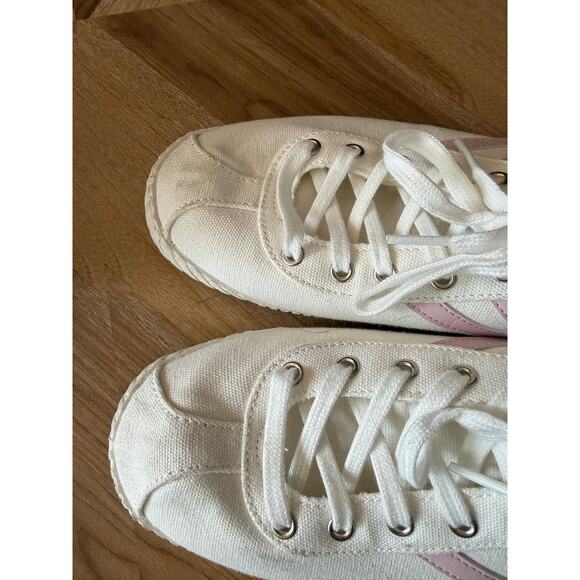 Tretorn Baby Pink Easy Nylite Slip On Sneaker Sz. 10 - Picture 2 of 7